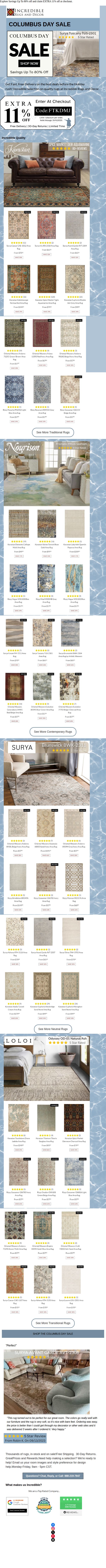 Incredible Rugs and Decor