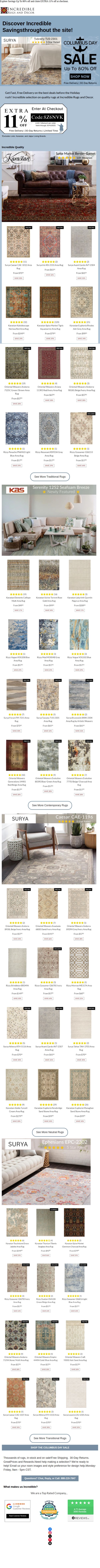 Incredible Rugs and Decor