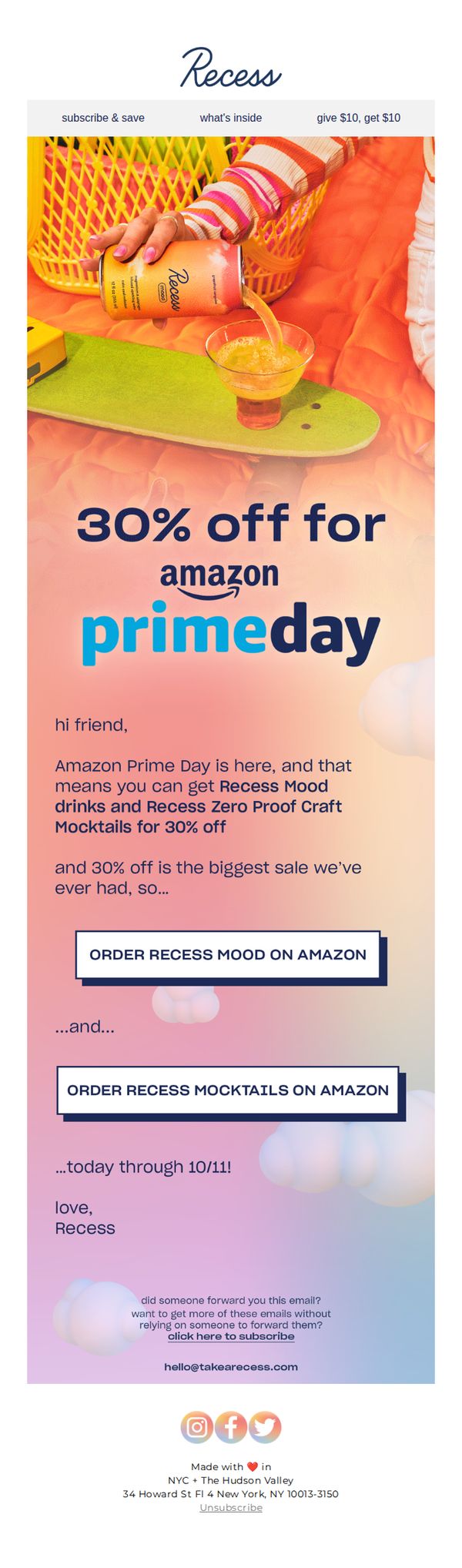 8. 30% off for Prime Day