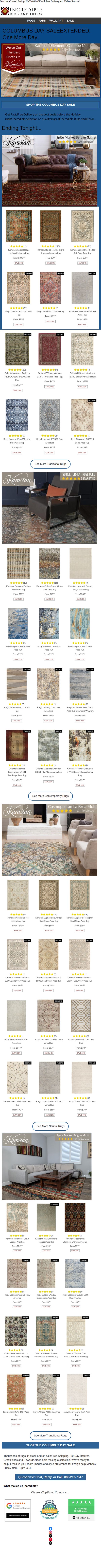 Incredible Rugs and Decor