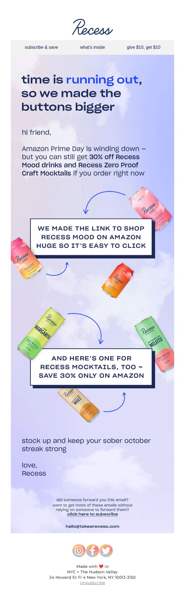 6. last chance for 30% off