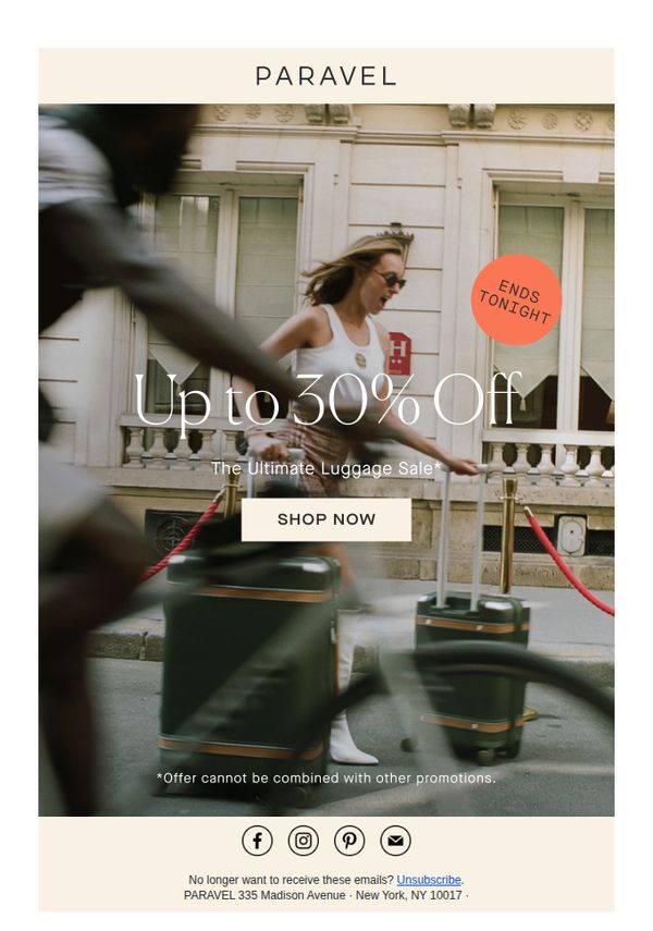 10. Paravel: Only 6 Hours Left: The Ultimate Luggage Event