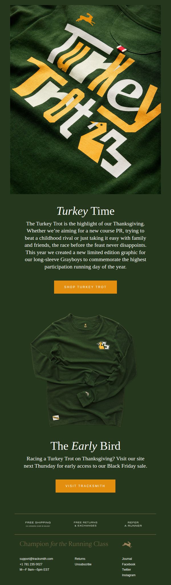 10. Tracksmith: Get Ready to Trot