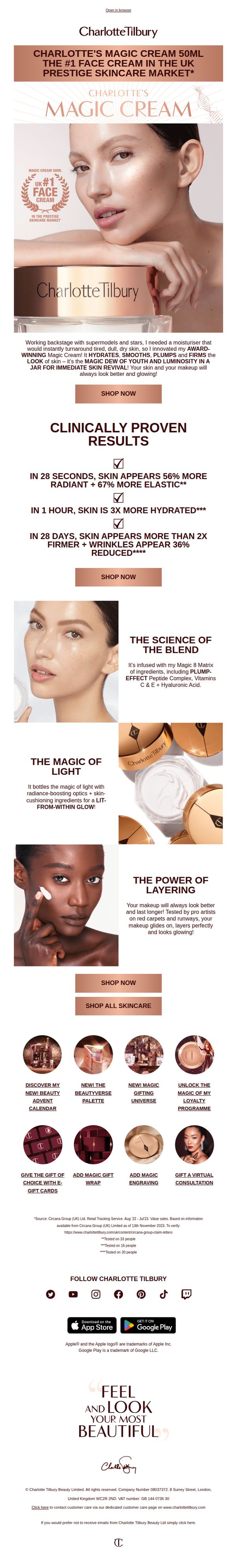 Charlotte Tilbury - UK
