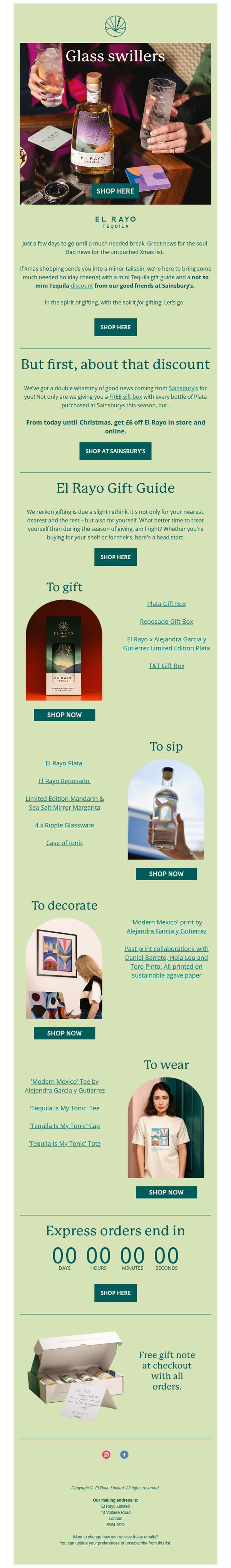 El Rayo Tequila