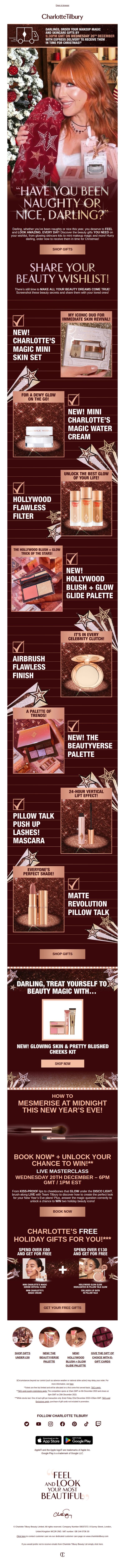 Charlotte Tilbury - UK