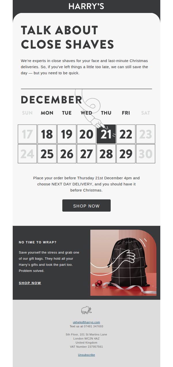 6. Your last chance to get it before Christmas
