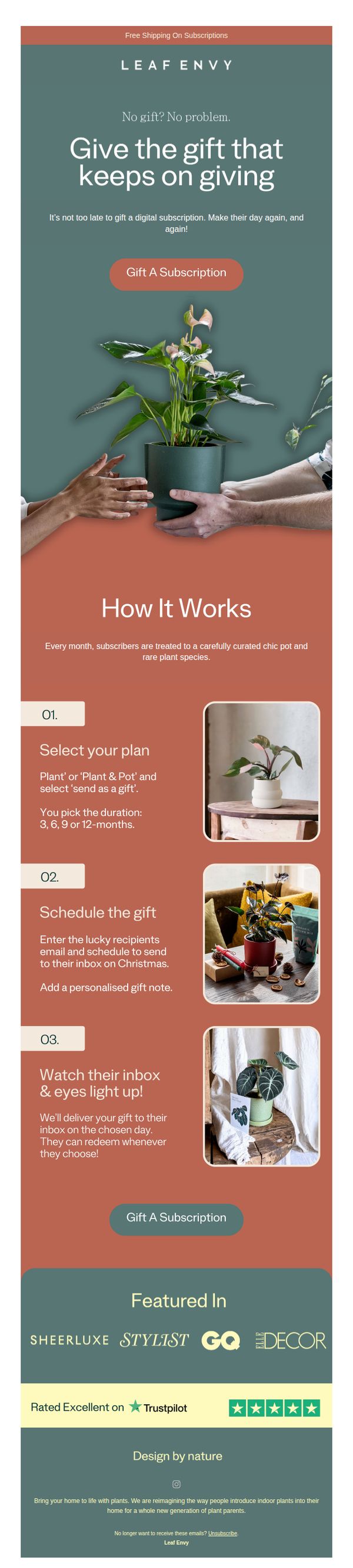 9. No gifts? No problem.