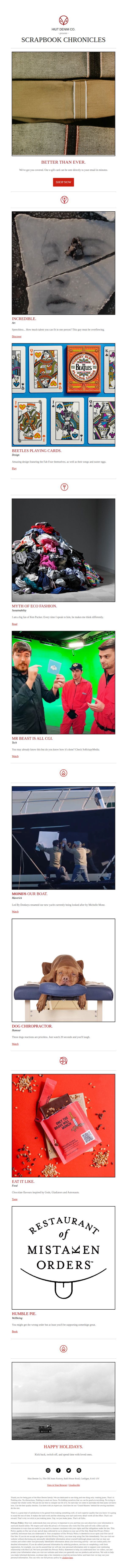 9. Hiut Denim : Scrapbook Chronicles No.379