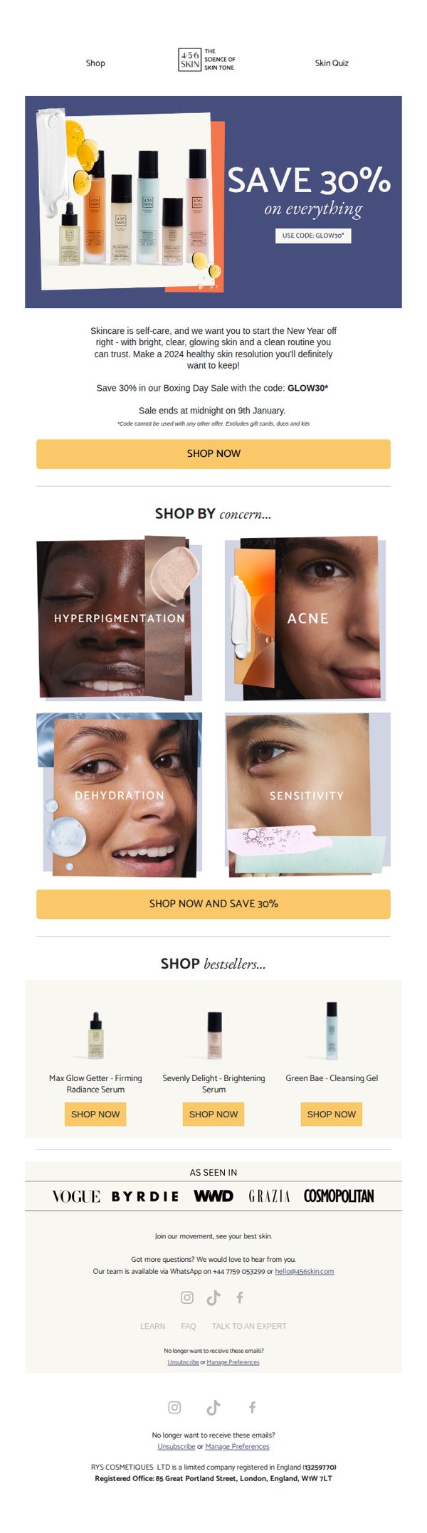 8. Save 30% on Everything! ✨