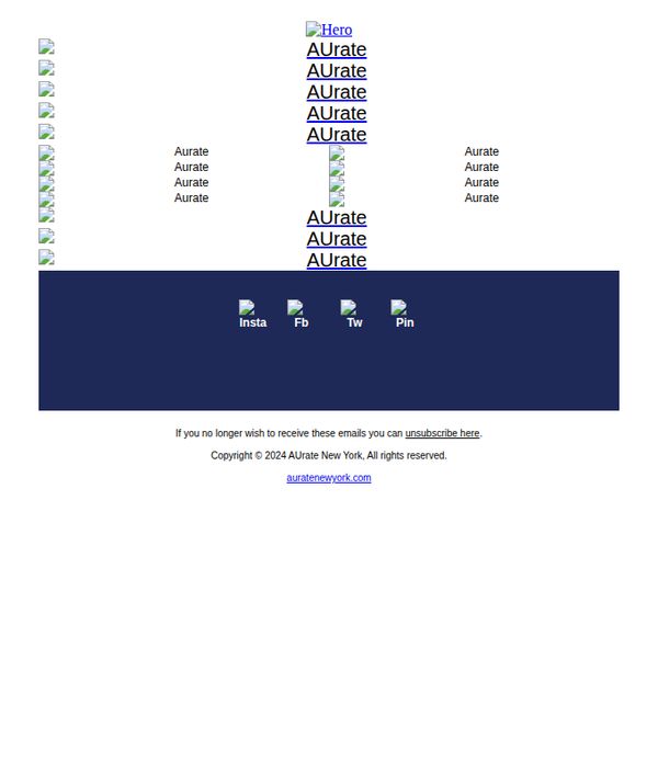 9. Aurate: BUILD YOUR UNIFORM EVENT