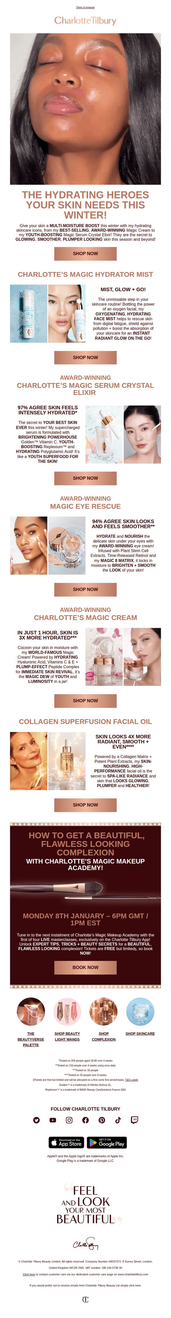 7. Hydrate Your Skin With My Winter Must-Haves ❄️🤍