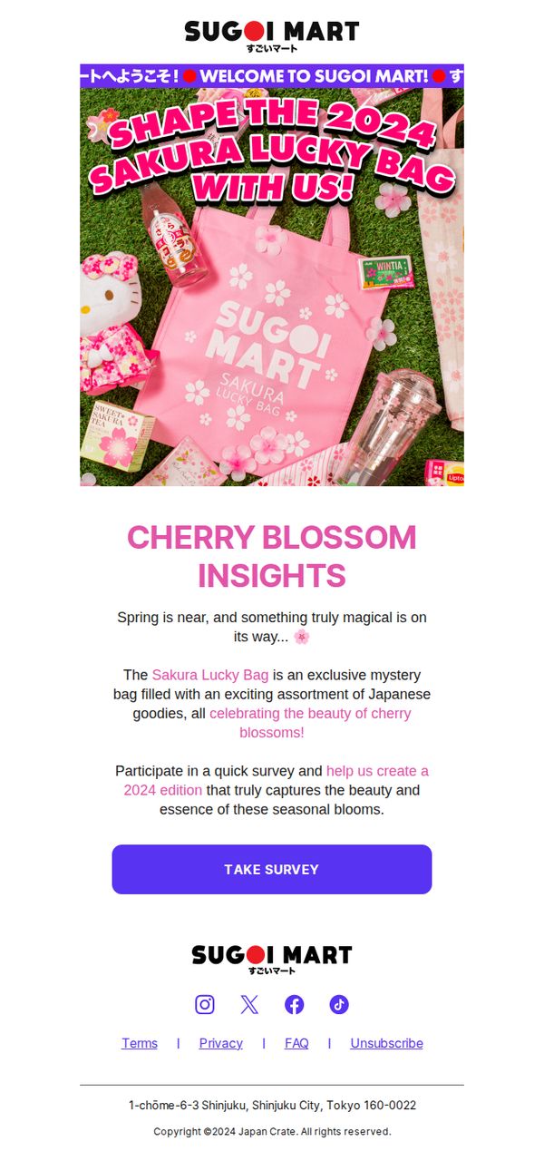 9. Embrace cherry blossom magic 🌸
