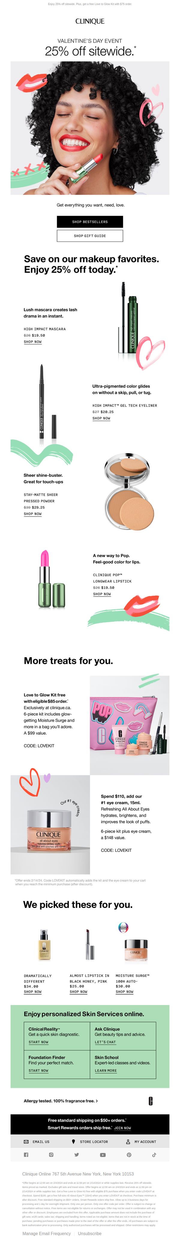 7. xoxo 💋 Get all the things you love for Valentine's Day. 