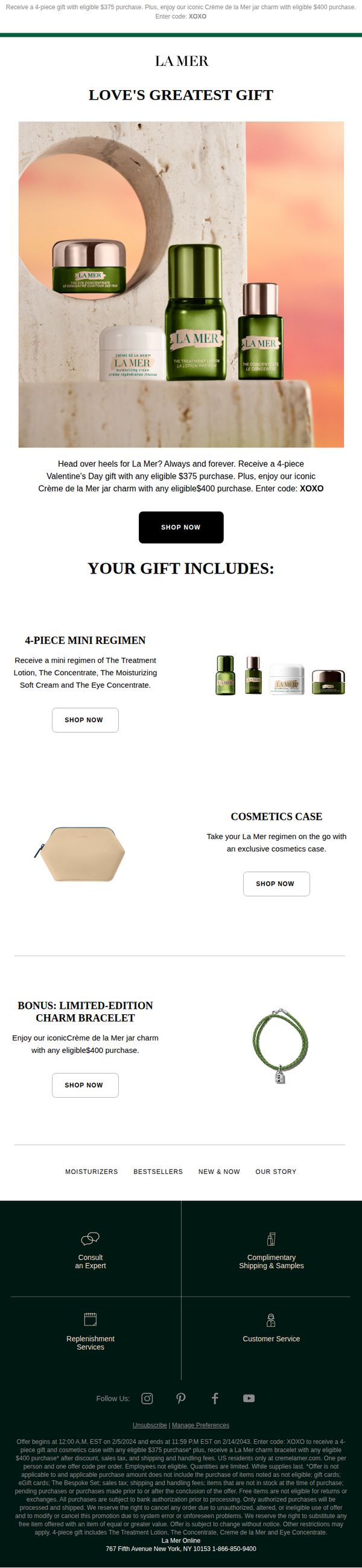 8. La Mer: A little love from La Mer