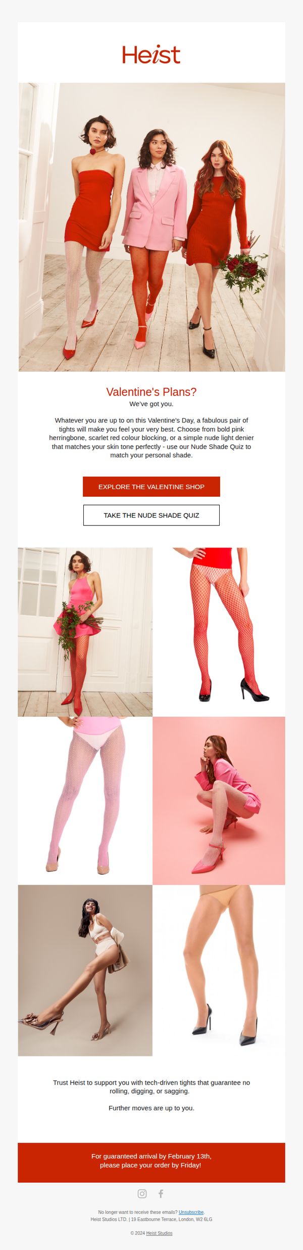 9. Statement legs for Valentines Day