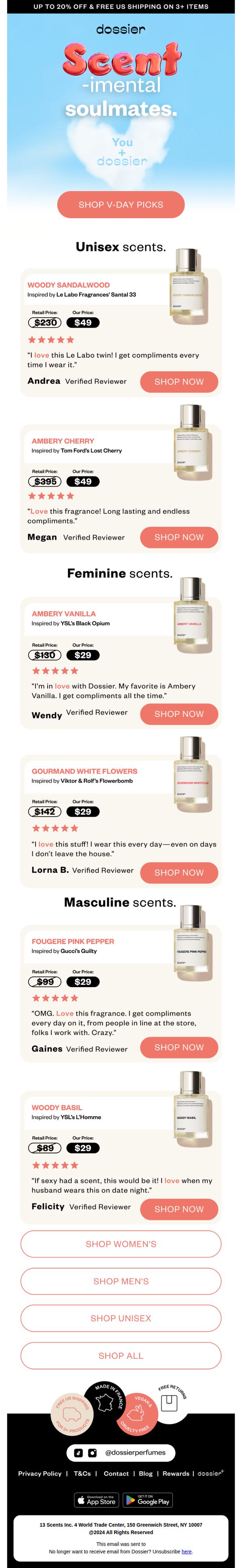 7. Ready to get scent-imental for Valentine’s Day? 💌