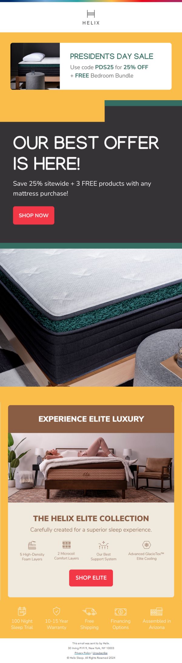 10. 25% off + 3 FREE products