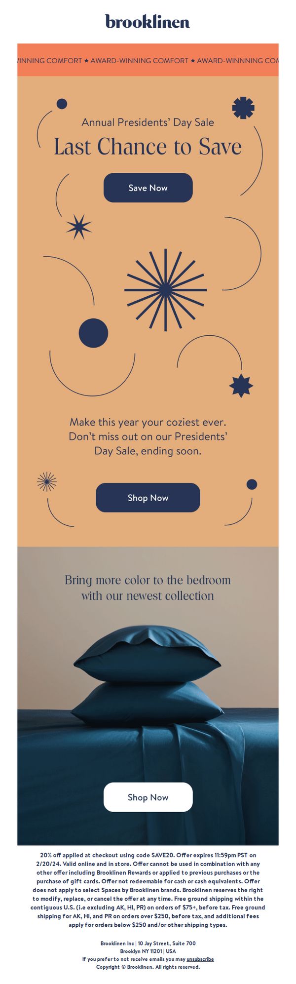9. 🚨 Act Fast: Final Hours for Annual Presidents' Day Savings 