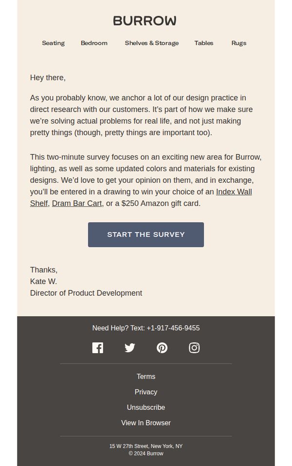 6. Calling all bright ideas: lighting and color survey