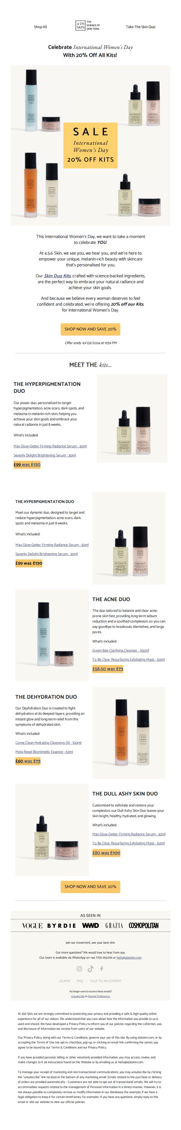 10. IWD Flash Sale: 20% Off Kits ✨