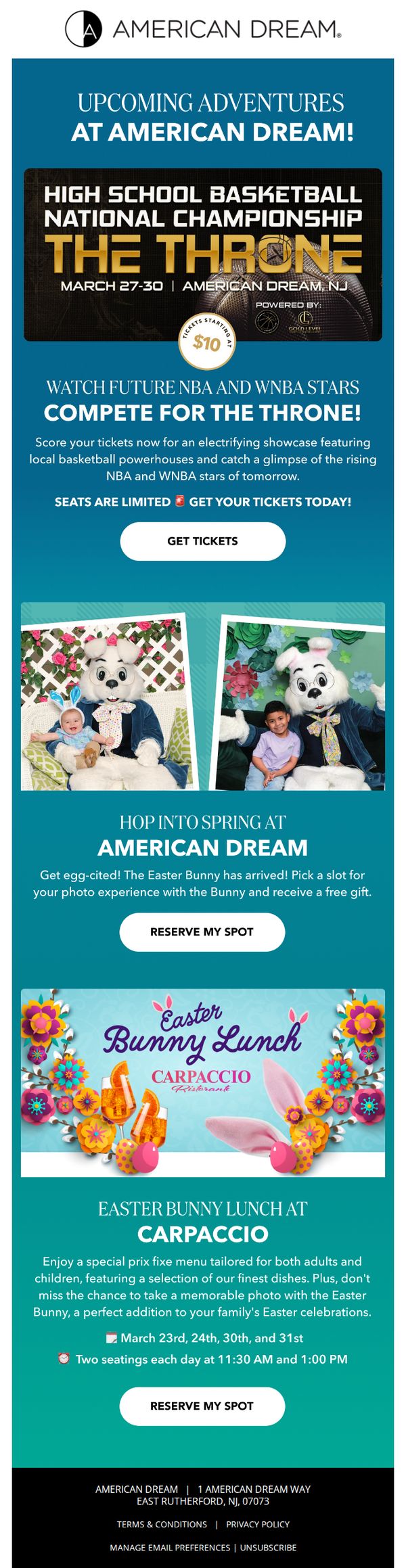 8. American Dream: Slam Dunks and Bunny Hops 🐰 Plan Your Adventure at American Dream!
