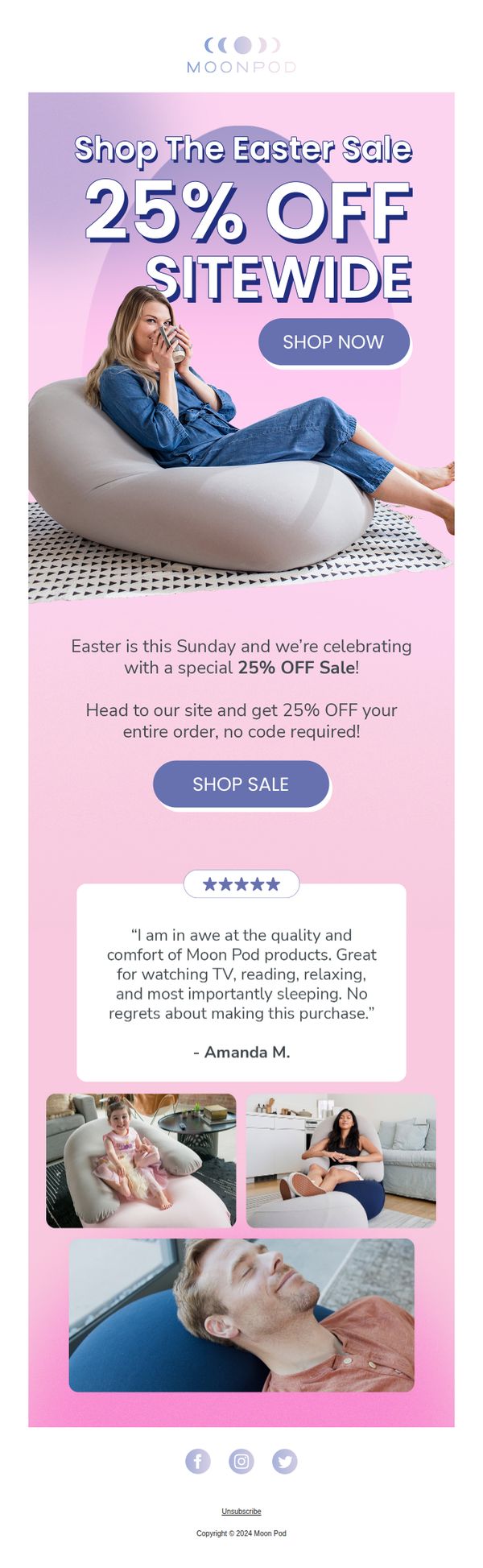 7. Moon Pod: Easter Sale Starts NOW!