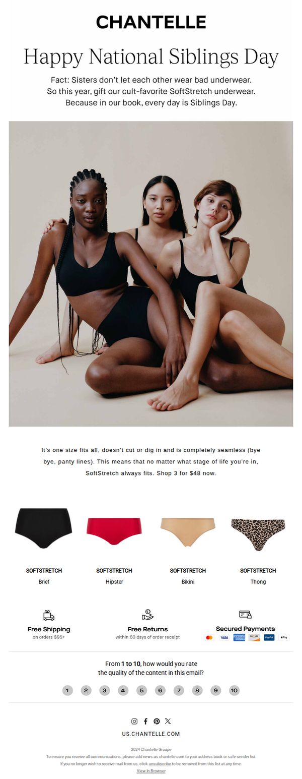 7. Chantelle - US: For Your Sisters