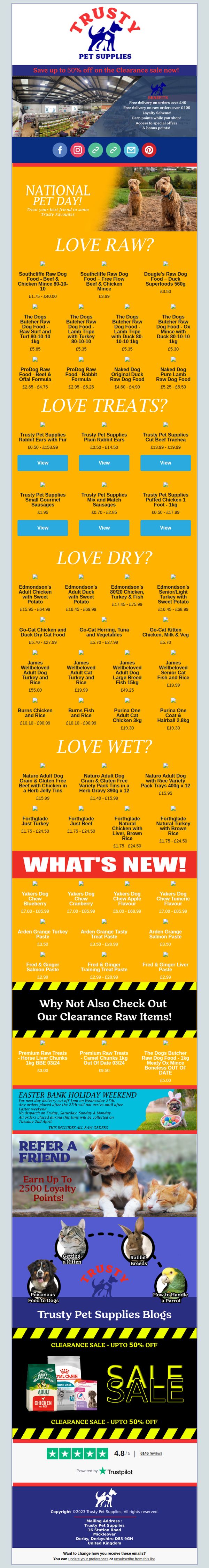 Trusty Pet Supplies