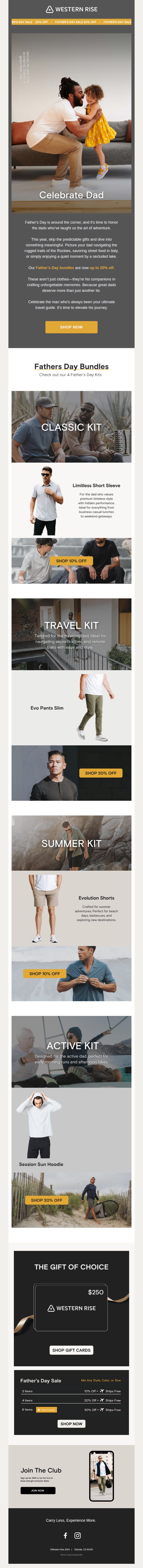 9. Elevate Dad's Adventure: Exclusive Father’s Day Deals Inside