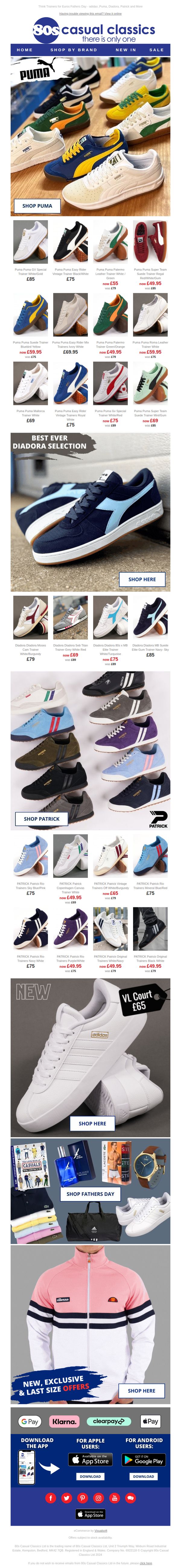 7. 80s Casual Classics : Ultimate Trainers 👟 - Offers To Be Had