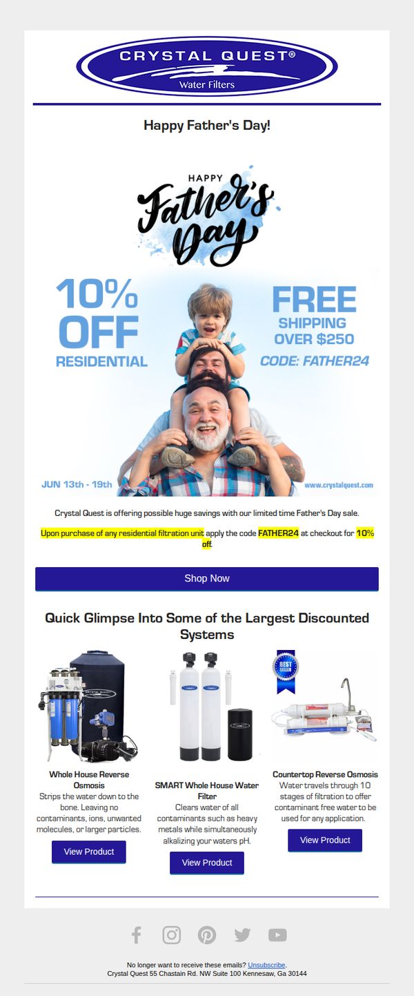 Crystal Quest Water Filters