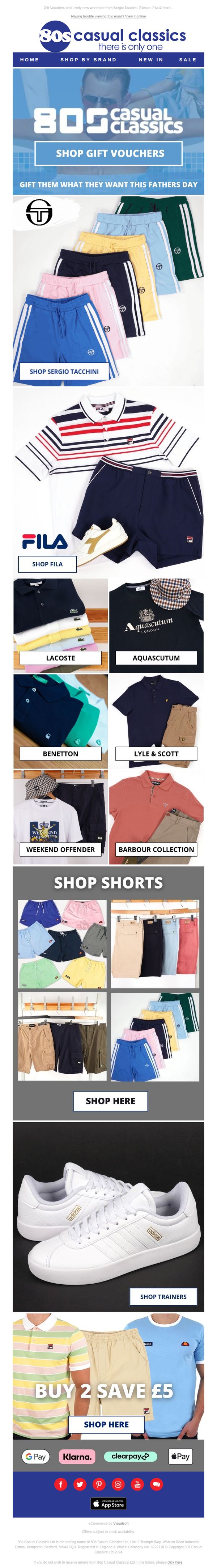 7. Fathers Day Treats and Summer Essentials - Time To Shop 80sCC 🔥