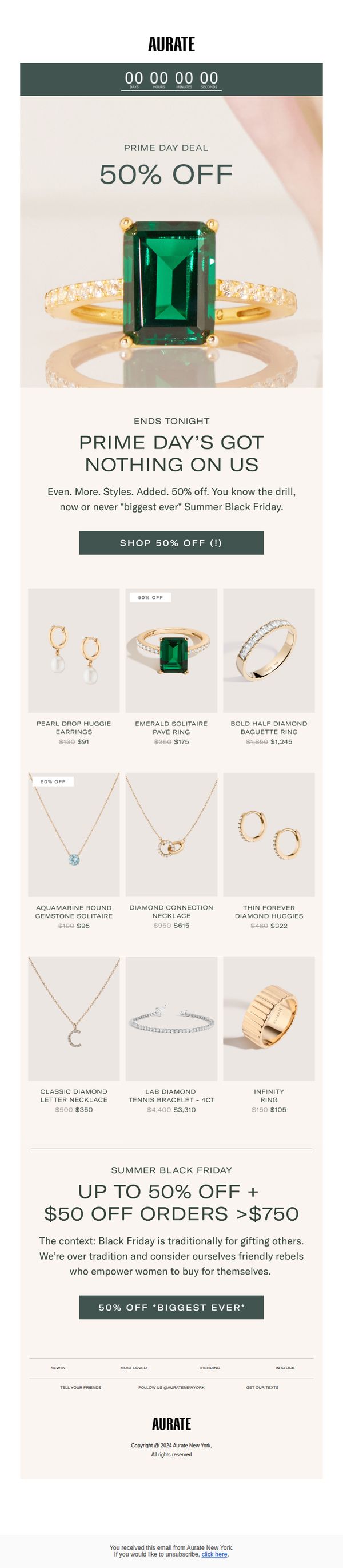 7. OUR PRIME DAY > ANYONE ELSE’S