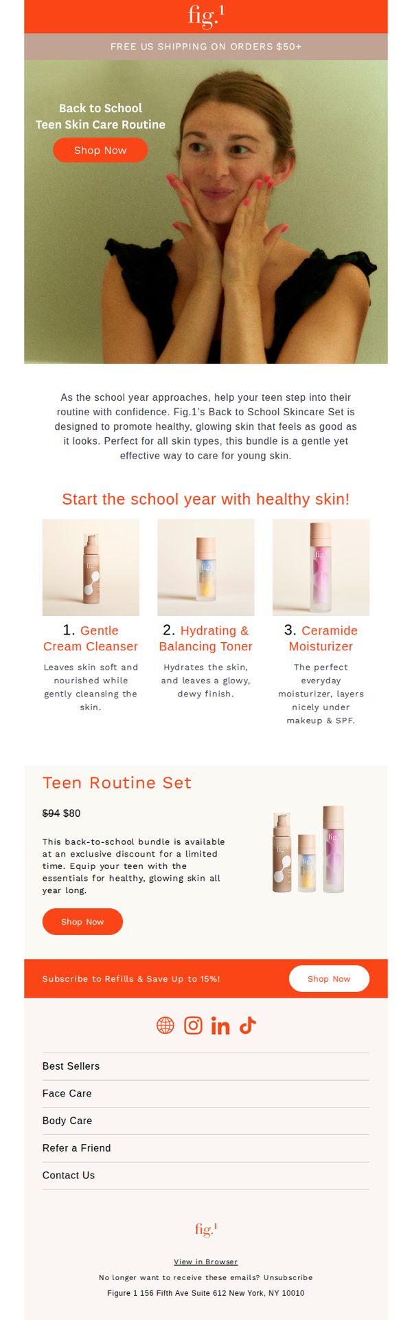 6. Help Your Teen Start the School Year with Healthy Skin 🌟