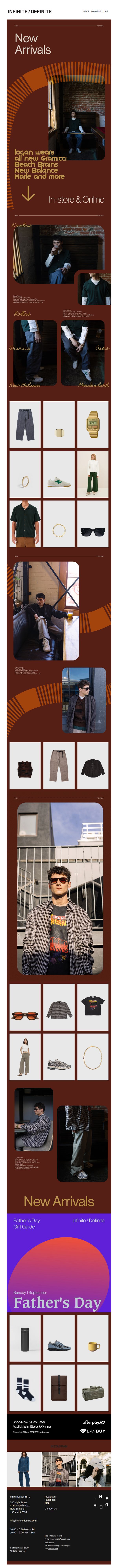 7. Infinite Definite: New Arrivals: Logan wears Beach Brains, Gramicci and more