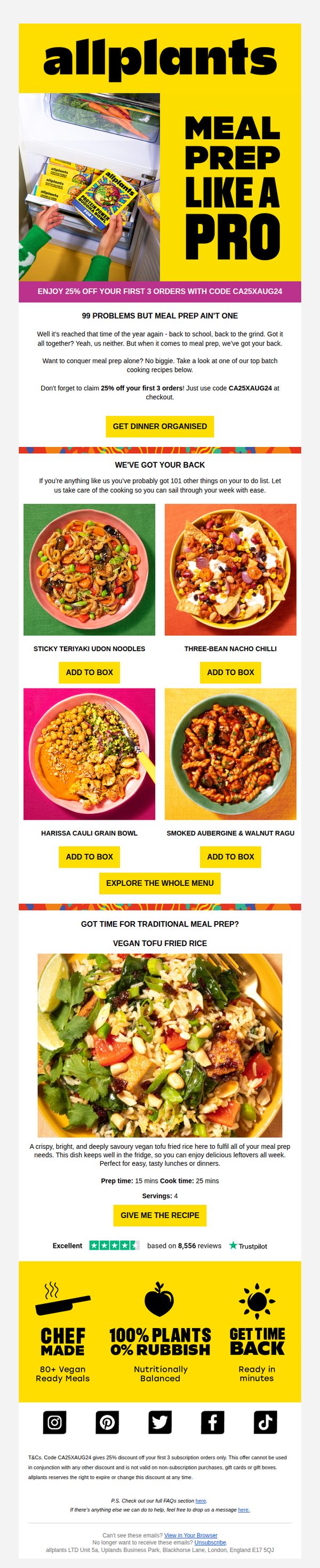 6. Meal prep? Sorted.