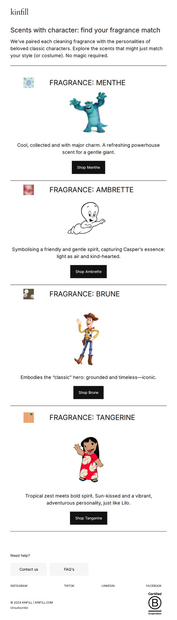 10. Our signature cleaning scents, visualised halloween style 🎃
