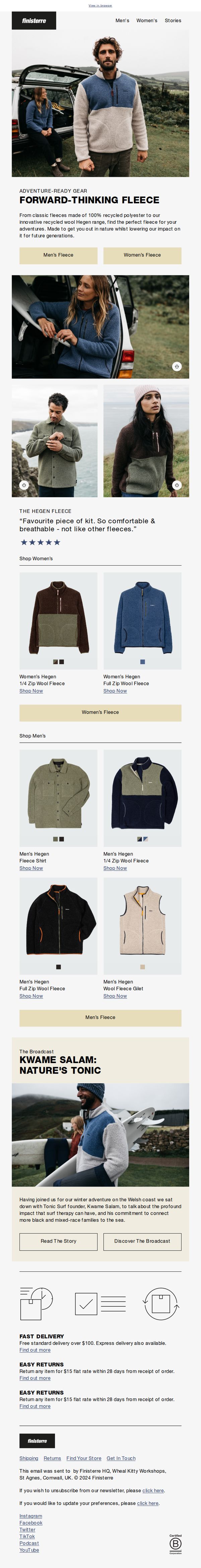 7. Forward Thinking Fleece