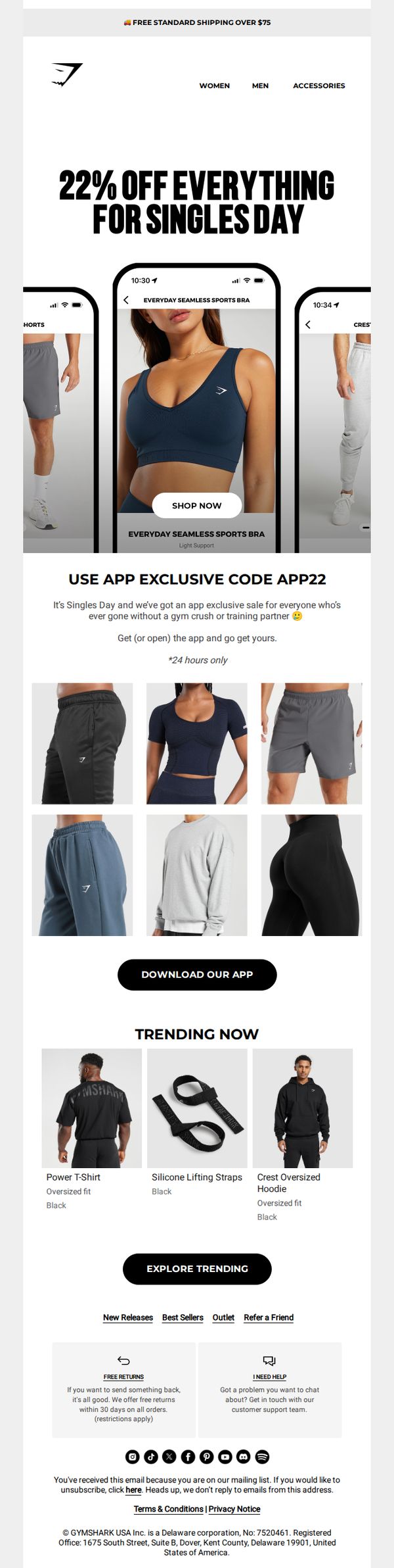 6. Singles Day sale on our app?