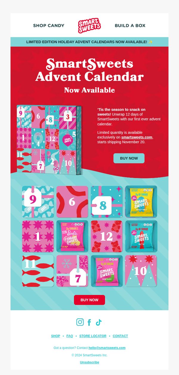 10. SmartSweets Advent Calendar! ❄️🍭