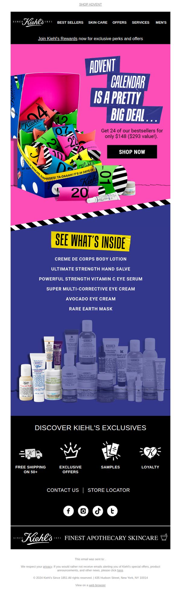 6. Treat Yourself To 24 Skincare Surprises ✨