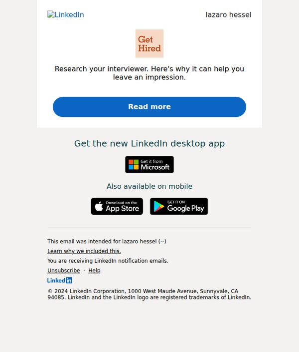 8. Research your interviewer. Here's why it…