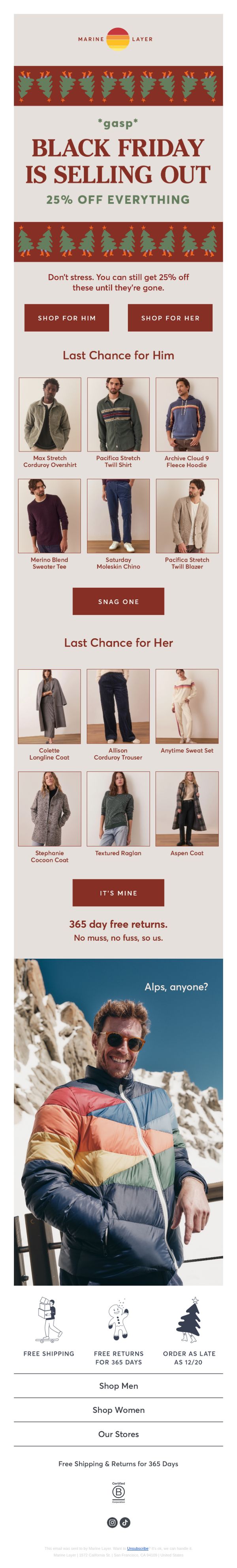 6. Get 25% off before they’re gone (!)