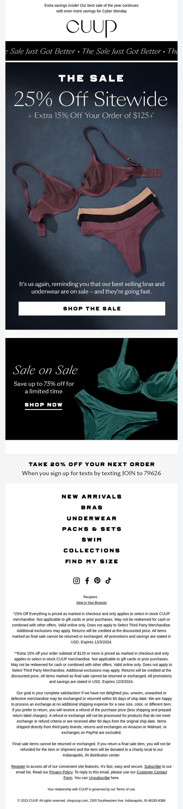 9. JUST ADDED: An EXTRA 15% Off (!!)