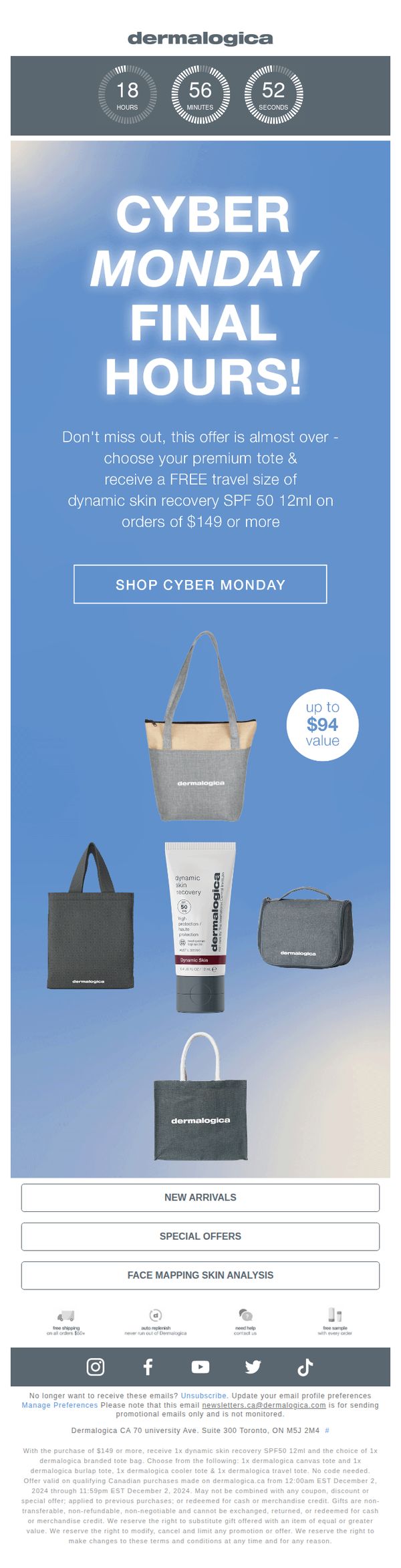 6. Hurry, Cyber Monday is ending! ⏰