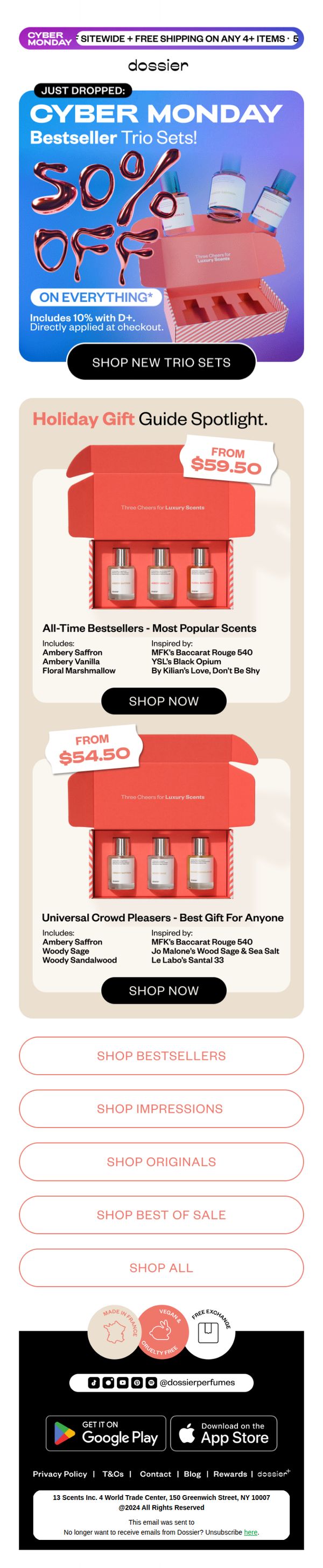 9. NEW DROP! 🎁 Limited Edition Gift Sets + enjoy 50% Off sitewide NOW