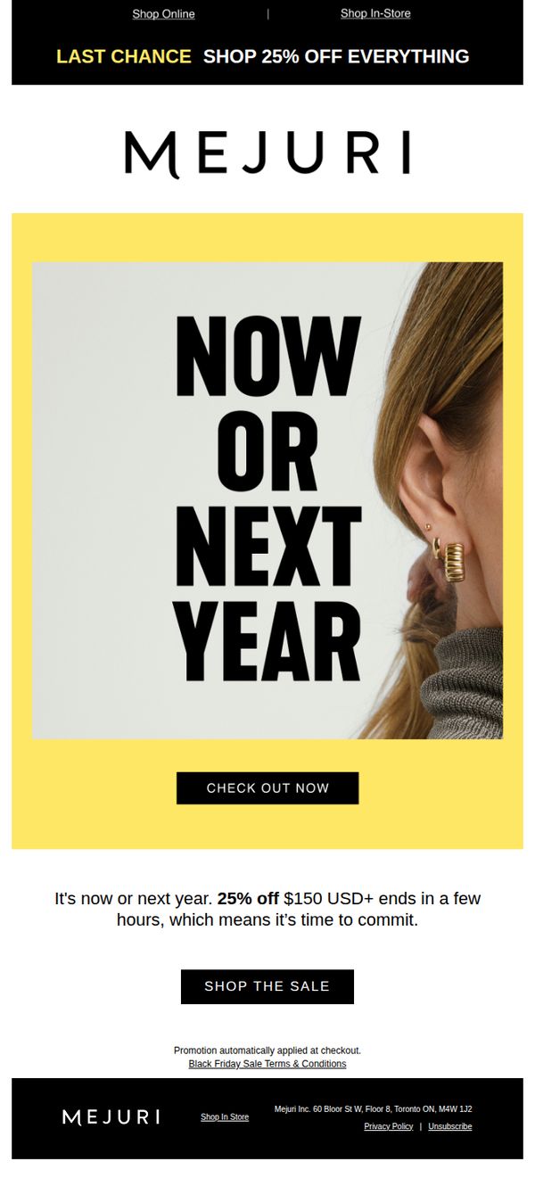 10. Mejuri: Our Biggest Sale Ever Is Almost Over