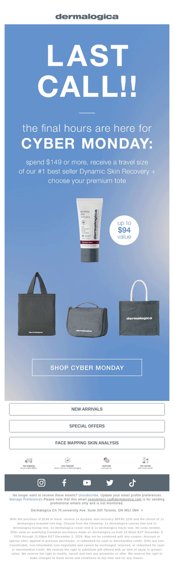 8. Last Chance to Shop Cyber Monday 🚨