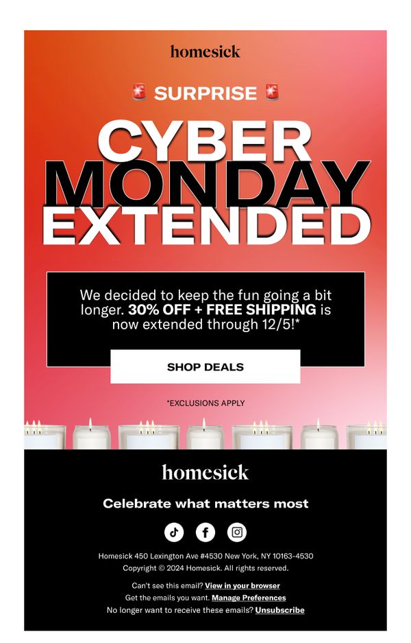 9. EXTENDED | Cyber Monday Deals